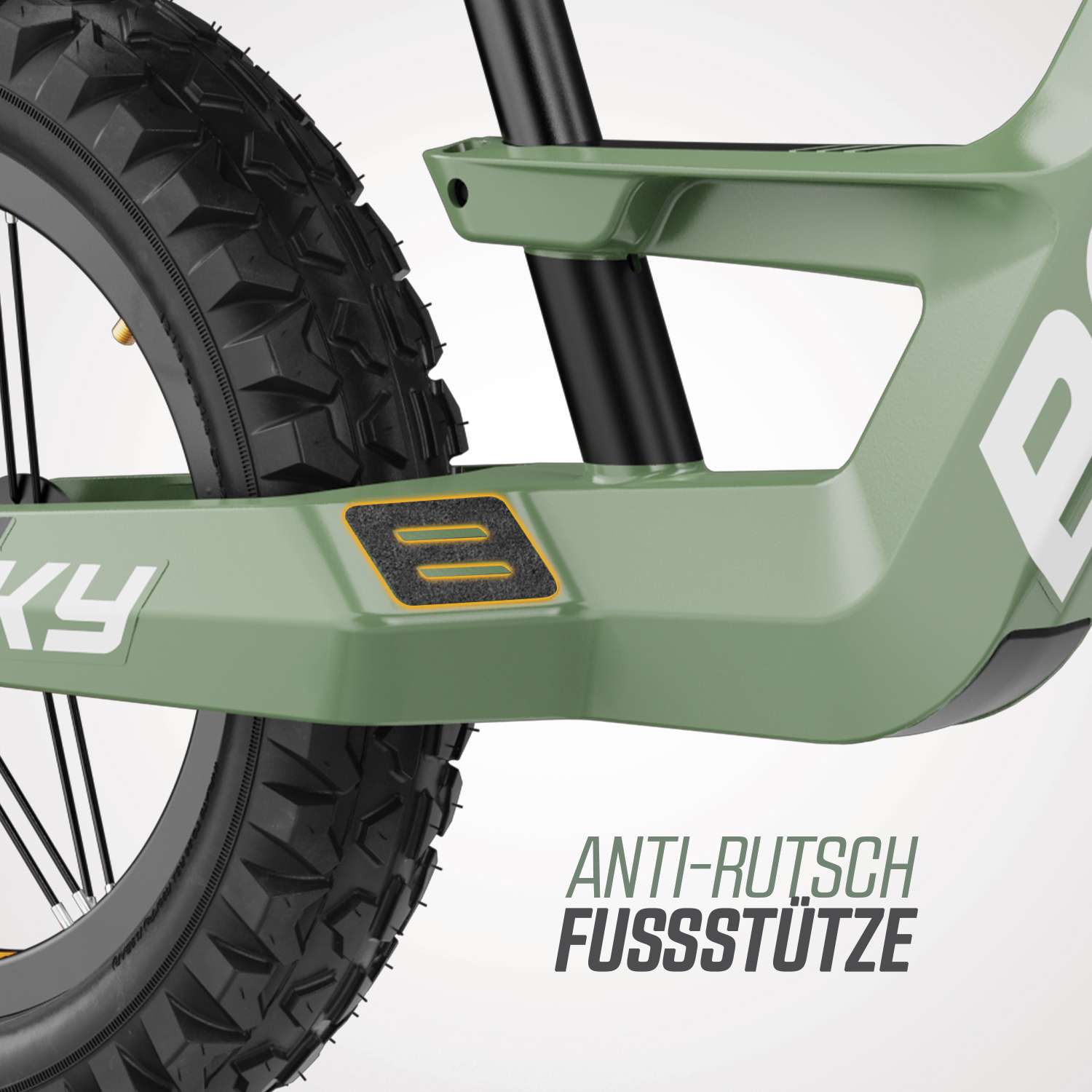 BERG Laufrad Biky Cross Green inkl. Handbremse BERG Laufrad Biky Cross Green inkl. Handbremse